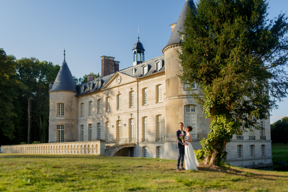 mariage au domaine de Verderonne