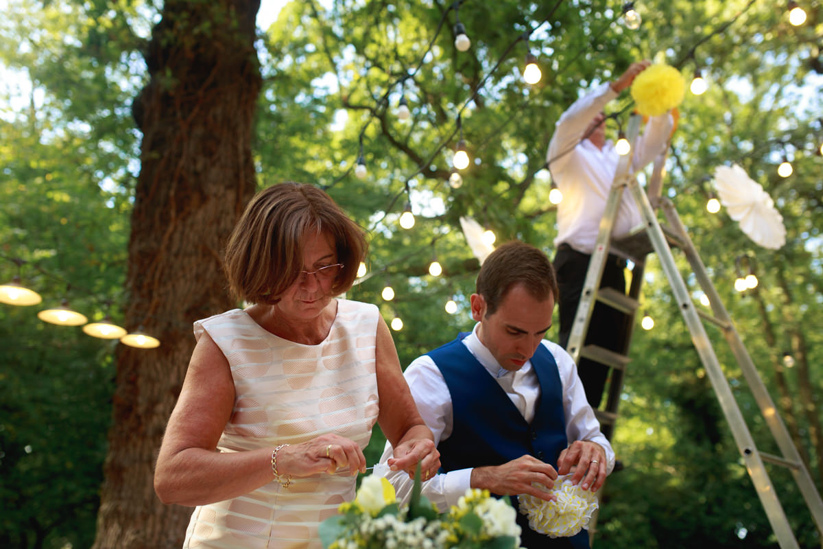 Mariage au Chateau de l 'Hermitage