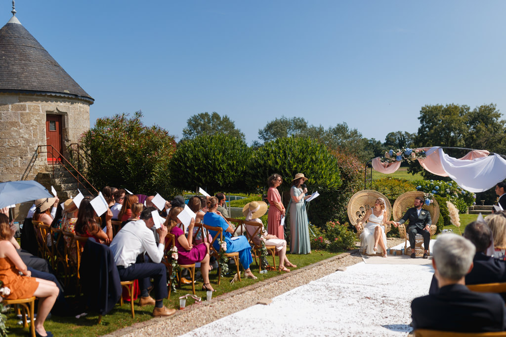 Manoir de Kerhuel cérémonie