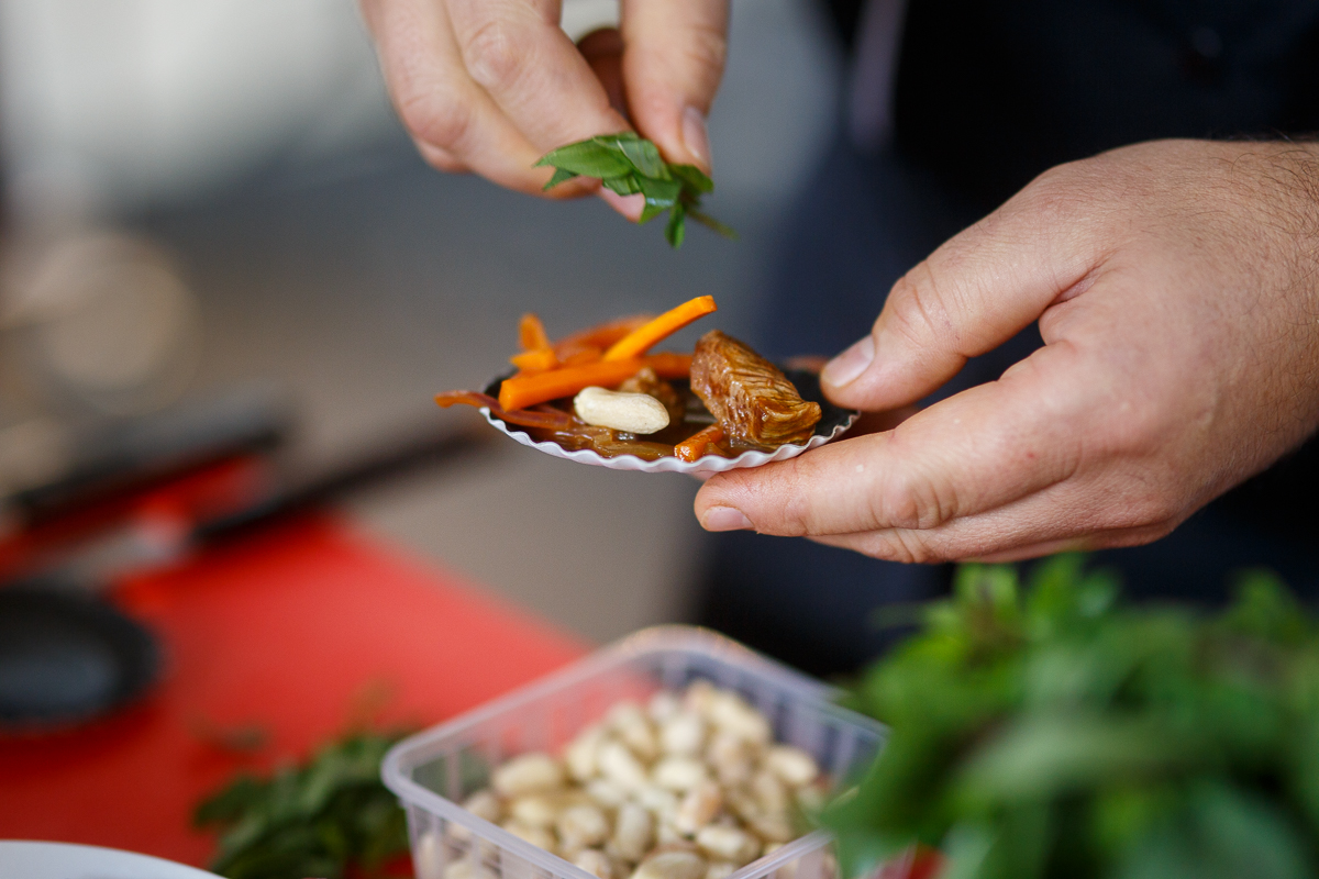 Demonstration cuisine chinoise